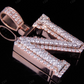 1.5CTW Solid Gold Real Diamond initial 'N' Letter Pendant CustomDiamJewel