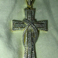Round Diamond Cross Crucifix Pendant  customdiamjewel   