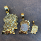 Jesus Piece Baguette Diamond Iced Pendant  customdiamjewel   