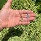 Round Diamond Tennis Racket Pendant  customdiamjewel   