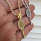 Round Diamond Tennis Racket Pendant  customdiamjewel   