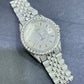 36 mm Rolex Jubilee Full White Date Just Moissanite Watch For Men customdiamjewel