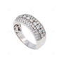 Hip Hop Pave Set Moissanite Wedding Band For Men hip hop jewelry customdiamjewel
