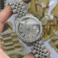 36 mm Rolex Jubilee Full White Date Just Moissanite Watch For Men customdiamjewel