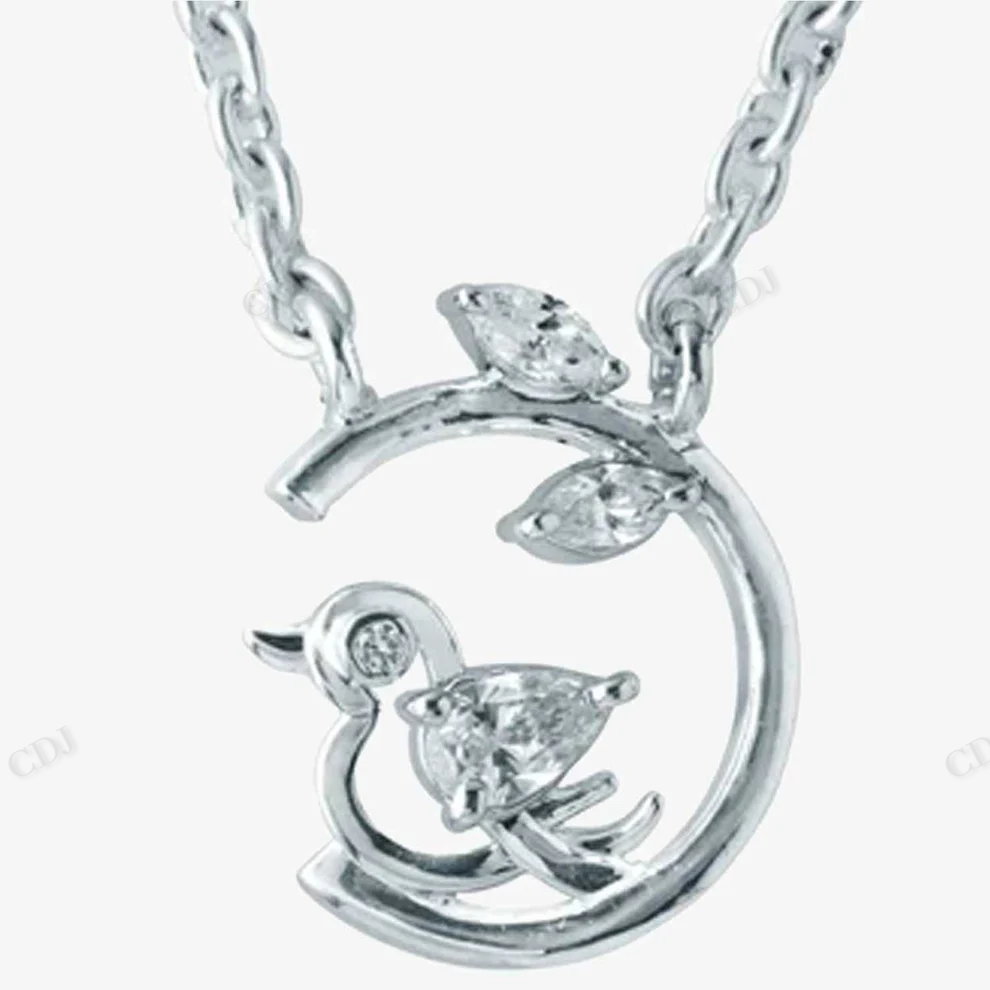 SterlingSilver Moissanite Sapprow Pendant hip hop jewelry CustomDiamJewel