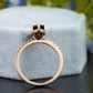 Black Marquise Moissanite Diamond Ring customdiamjewel