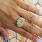 925 Sterling Silver Moissanite Crown Ring Hip Hop Ring customdiamjewel