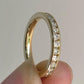 Channel Set Lab Grown Diamond Wedding Band customdiamjewel
