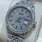 36 mm Rolex Jubilee Full White Date Just Moissanite Watch For Men customdiamjewel