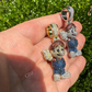 Round Diamond Super Mario Bros Pendant  customdiamjewel   