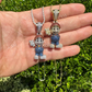 Round Diamond Super Mario Bros Pendant  customdiamjewel   