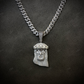 Hip hop Sterling Silver Iced Out Jesus Pendant hip hop jewelry CustomDiamJewel