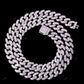 VVS Moissanite 925 Silver Miami Cuban Chain For Unisex CustomDiamJewel