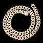 VVS Moissanite 925 Silver Miami Cuban Chain For Unisex CustomDiamJewel