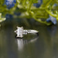 Lab-Grown Diamond Baguette Accent Ring customdiamjewel