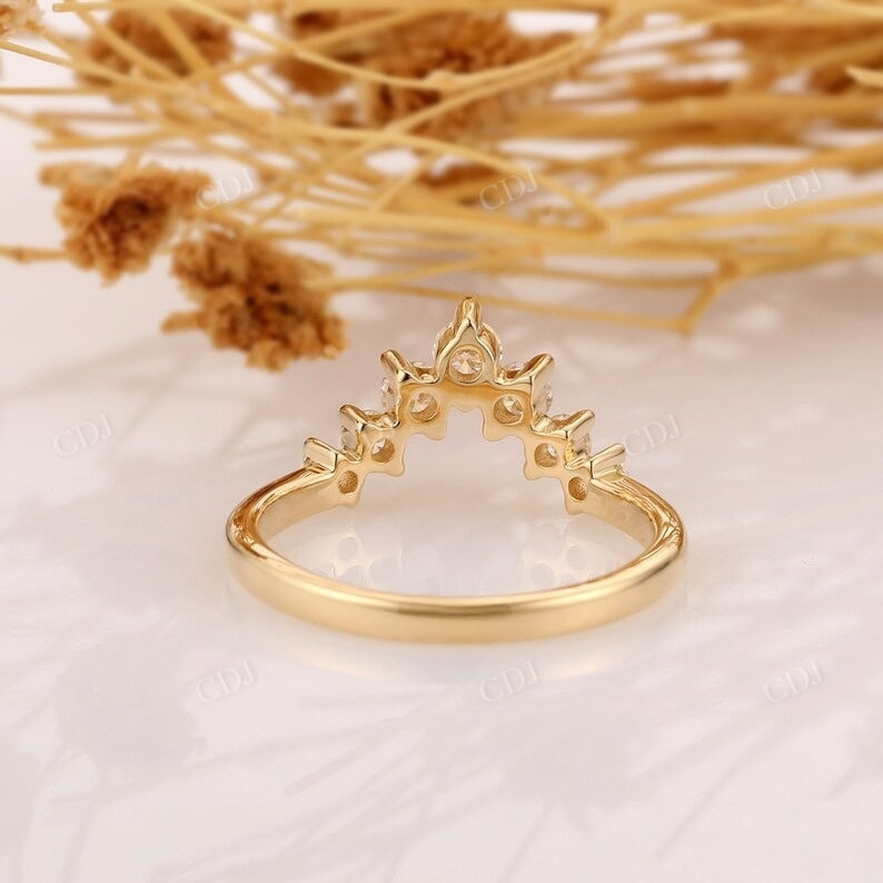 0.46CTW Art Deco Lab Grown Diamond Wedding Band  customdiamjewel   