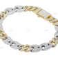 New Style Two Tone Mariner Link Bracelets For Men hip hop jewelry CustomDiamJewel