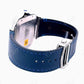 Simple Blue Belt Cartier Santos Moissanite Watch customdiamjewel