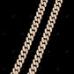 VVS Moissanite 925 Silver Miami Cuban Chain For Unisex CustomDiamJewel