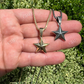 14k Gold star Hip Hop Pendant  customdiamjewel   