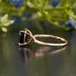 Cushion Rose Gold Engagement Ring customdiamjewel