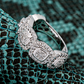 Iced Out 14K Cluster Halo Moissanite Eternity Ring hip hop jewelry customdiamjewel