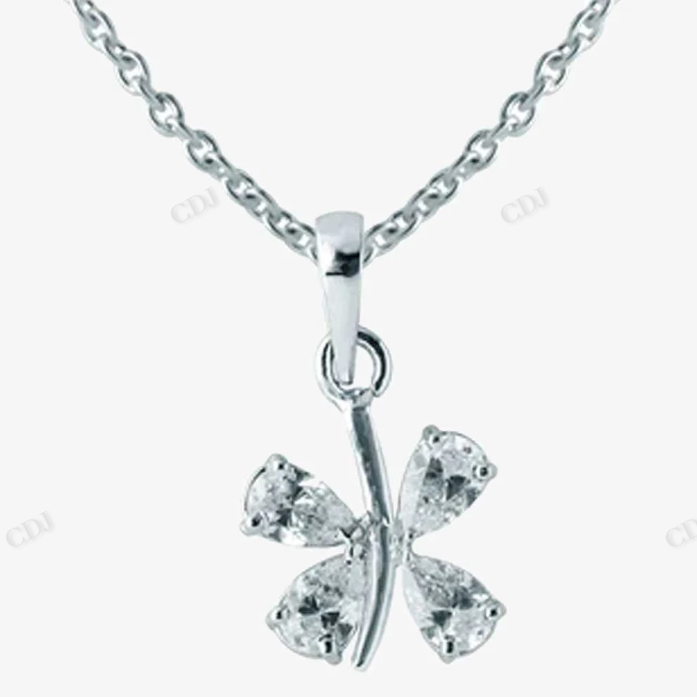 Sterling Silver Butterfly Wing Moissanite Pendant hip hop jewelry CustomDiamJewel