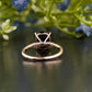 Cushion Rose Gold Engagement Ring customdiamjewel