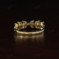 14K Gold Marquise Diamond Wedding Band  customdiamjewel   