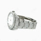 Rolex Oyster DateJust Two Row Diamond Watch customdiamjewel
