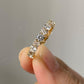 Baguette And Round Lab Grown Diamond Band