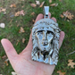 925 Sterling Silver Jesus Piece Pendant  customdiamjewel   