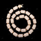 VVS Moissanite 925 Sterling Silver Gold Plated Chain CustomDiamJewel