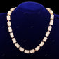 VVS Moissanite 925 Sterling Silver Gold Plated Chain CustomDiamJewel