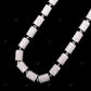 VVS Moissanite 925 Sterling Silver Gold Plated Chain CustomDiamJewel