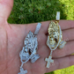 Praying Hands Cross Mens Diamond Pendant  customdiamjewel   