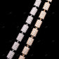VVS Moissanite 925 Sterling Silver Gold Plated Chain CustomDiamJewel
