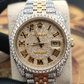 Moissanite Studded Iced Out Custom Rolex Watch customdiamjewel