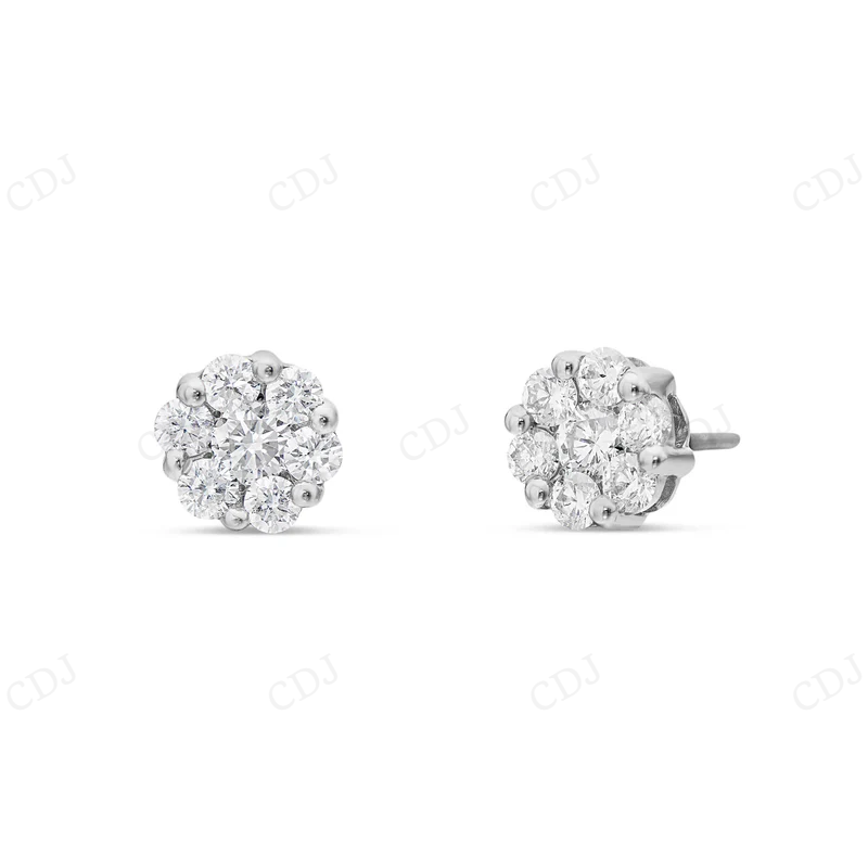 0.25 CT Round Cut Custom Stud Earrings Stud earrings CustomDiamJewel
