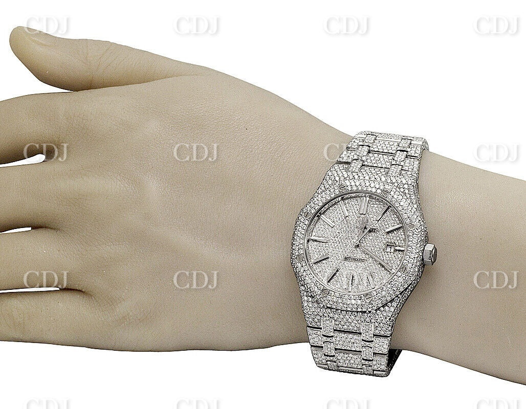 New Deign AP Moissanite Diamond Hip Hop Watch customdiamjewel