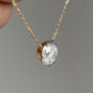 Georgian Set Lab Grown Diamond Pendant