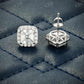 9.00MM Asscher And Round Cut Hip Hop Stud hip hop jewelry customdiamjewel   