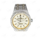 Audemars Piguet Royal Iced Out Real Diamond Two Tone Watch customdiamjewel