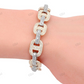 VVS Moissanite Mariner Link Trendy Bracelet hip hop jewelry customdiamjewel