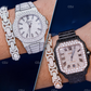 Moissanite Iced Out Hip Hop Watches For Men customdiamjewel