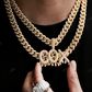 925 Sterling Silver Rose Gold And Yellow Gold Plated Custom Cursive Name Pendant hip hop jewelry CustomDiamJewel