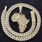 New Trendy Design Two Tone Gold Plated Pendant hip hop jewelry CustomDiamJewel   