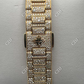 Fully Yellow Iced Out Hip Hop VVS Moissanite Patek Philippe Watch customdiamjewel