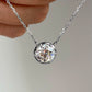 Georgian Set Lab Grown Diamond Pendant