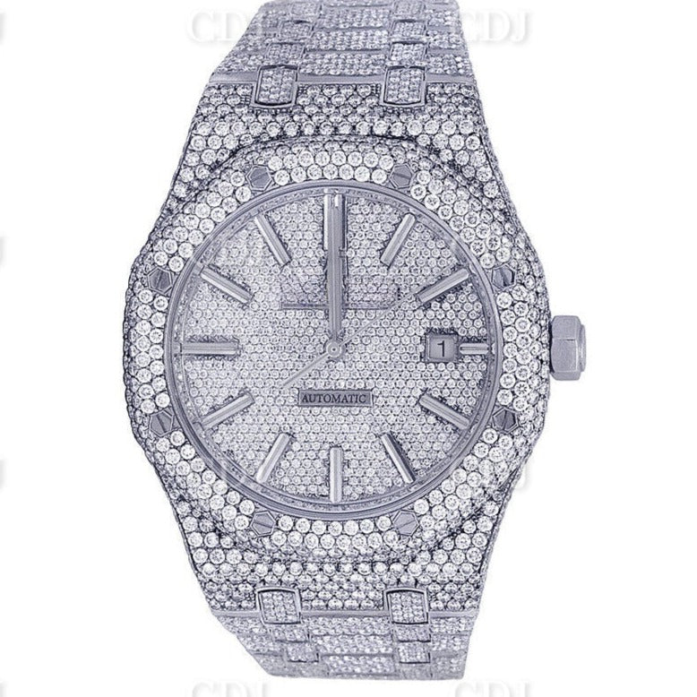 New Deign AP Moissanite Diamond Hip Hop Watch customdiamjewel